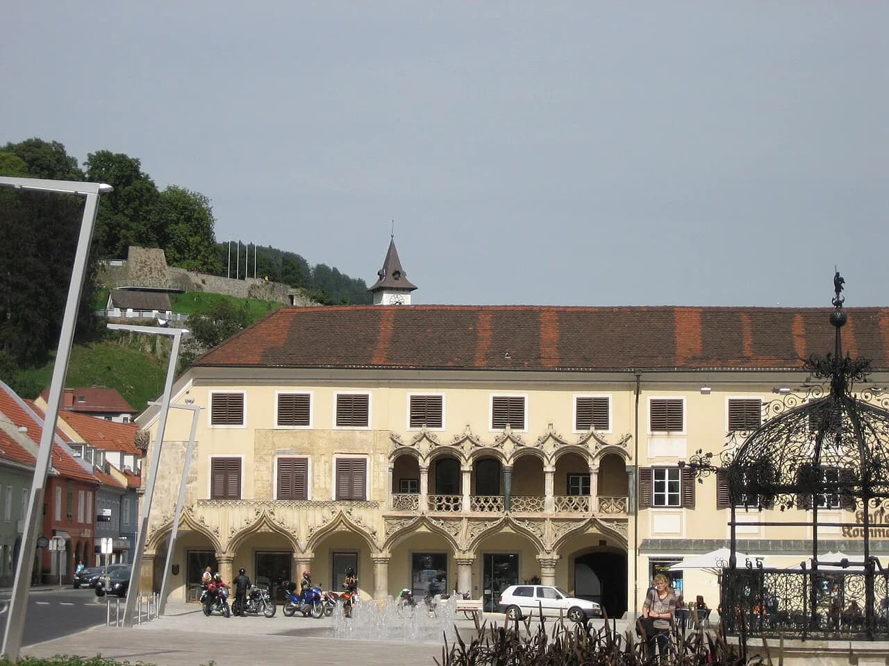 Bruck an der Mur: Old Town, Kornmesserhaus and Schlossberg