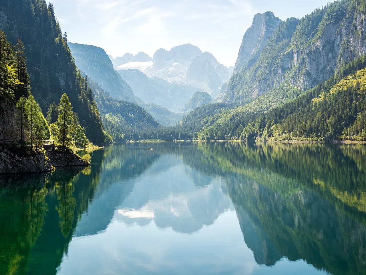 Gosausee: The Alpine Lake Below the Dachstein Glacier