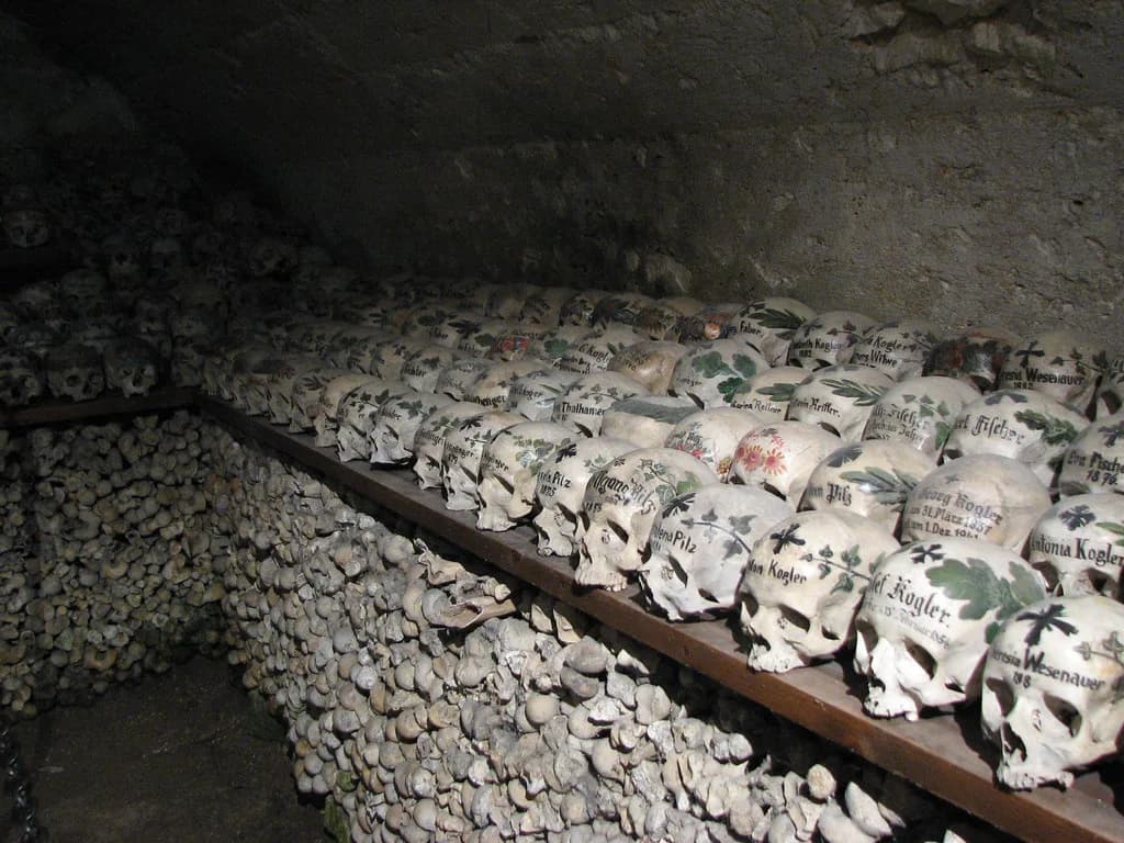 Hallstatt Ossuary: Visiting the Beinhaus Skulls in St. Michael's Chapel