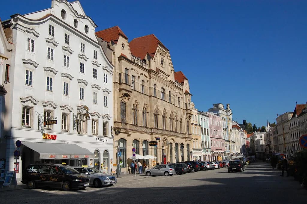 Lambach, Austria: Stift Lambach and the Market Town on the Traun