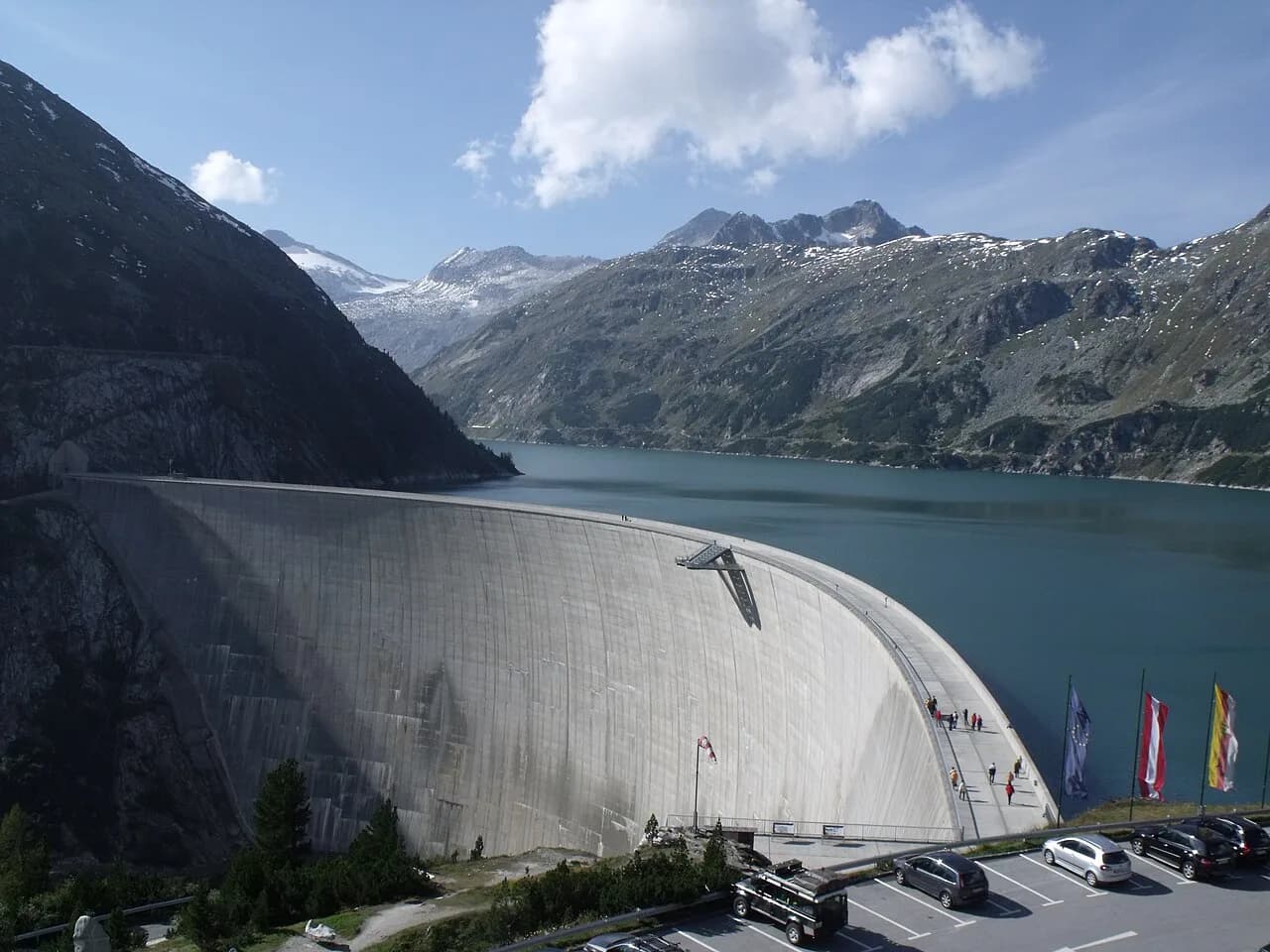 Malta High Alpine Road: Austria's Kölnbrein Dam Drive in Carinthia