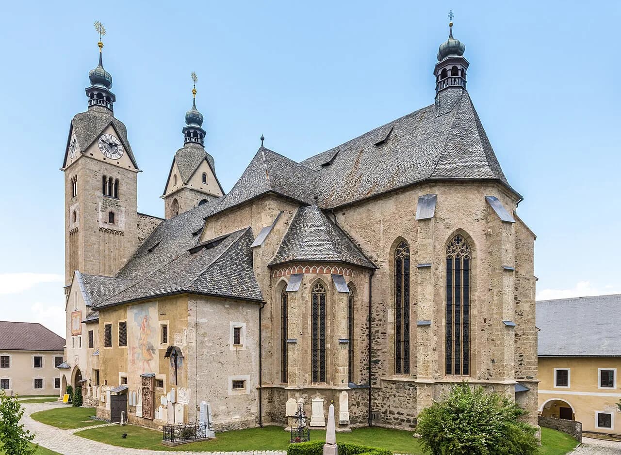 Maria Saal: The Cathedral, Duke's Throne and Zollfeld Plain