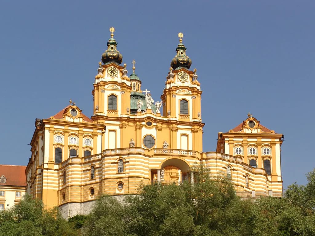 Melk, Austria: The Town Below the Abbey, Square by Square