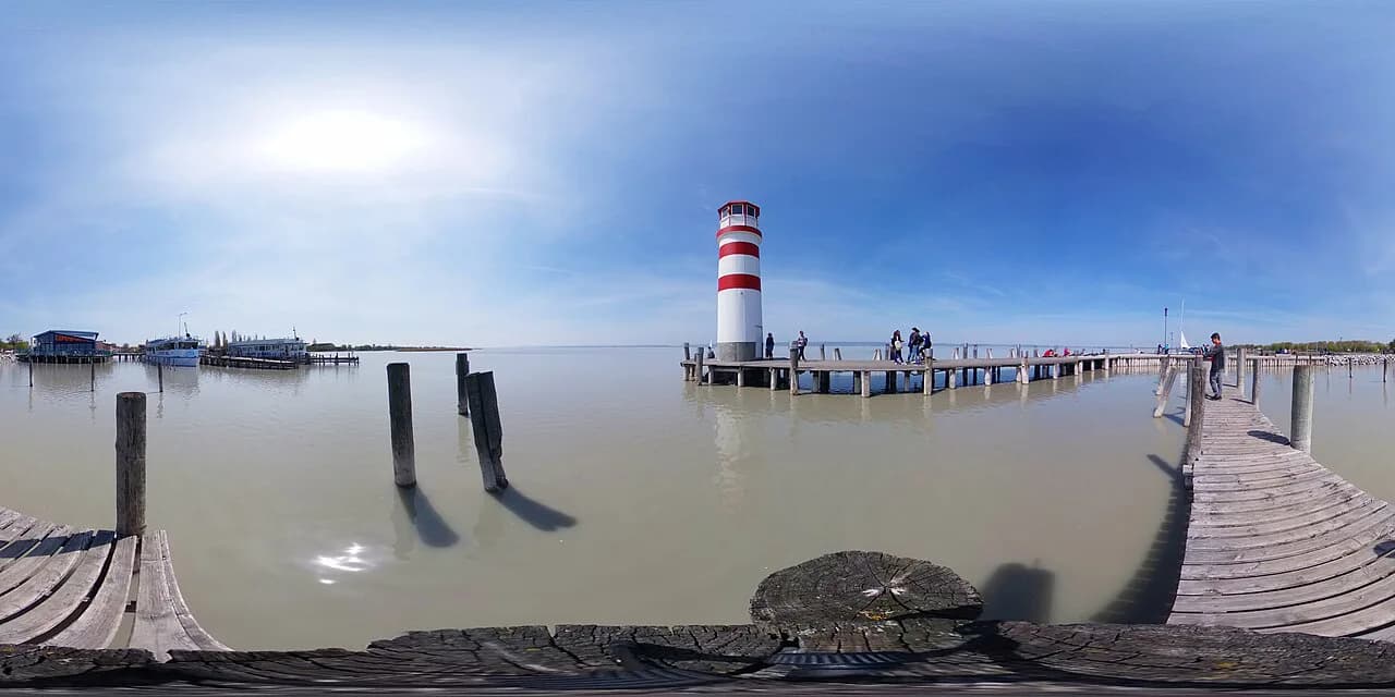 Podersdorf am See: Lake Neusiedl Beach, Lighthouse and Town Guide