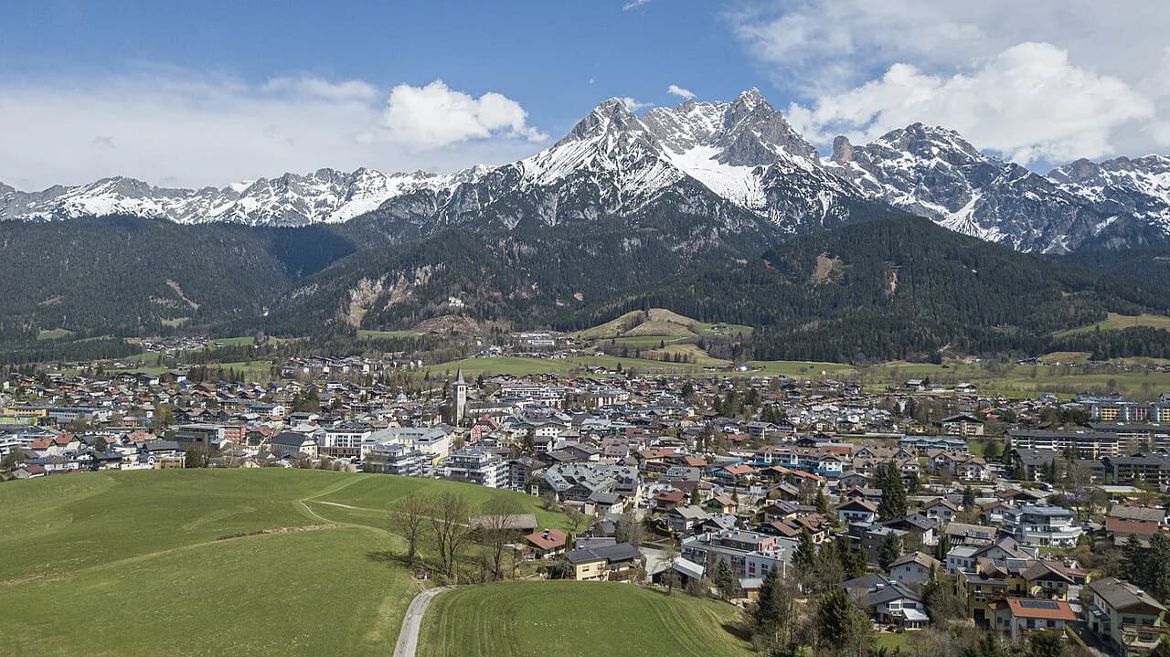 Saalfelden, Austria: Town Squares, the Ritzensee and Leogang in Summer