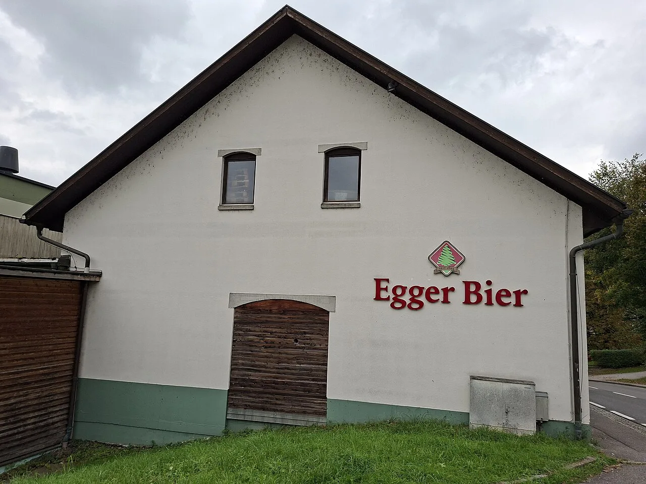 An Egger Bier building at the Egg brewery in Vorarlberg.