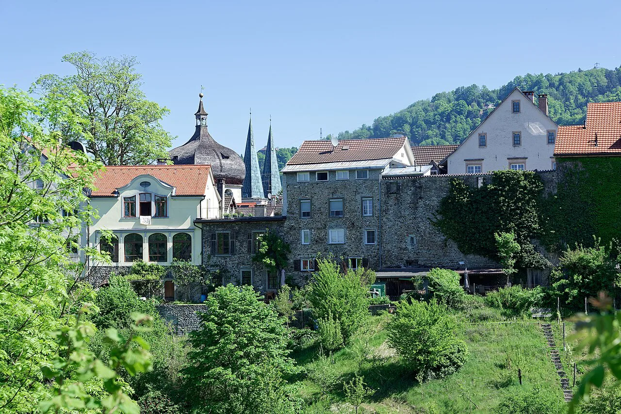 Houses of the Oberstadt, Bregenz's old upper town.
