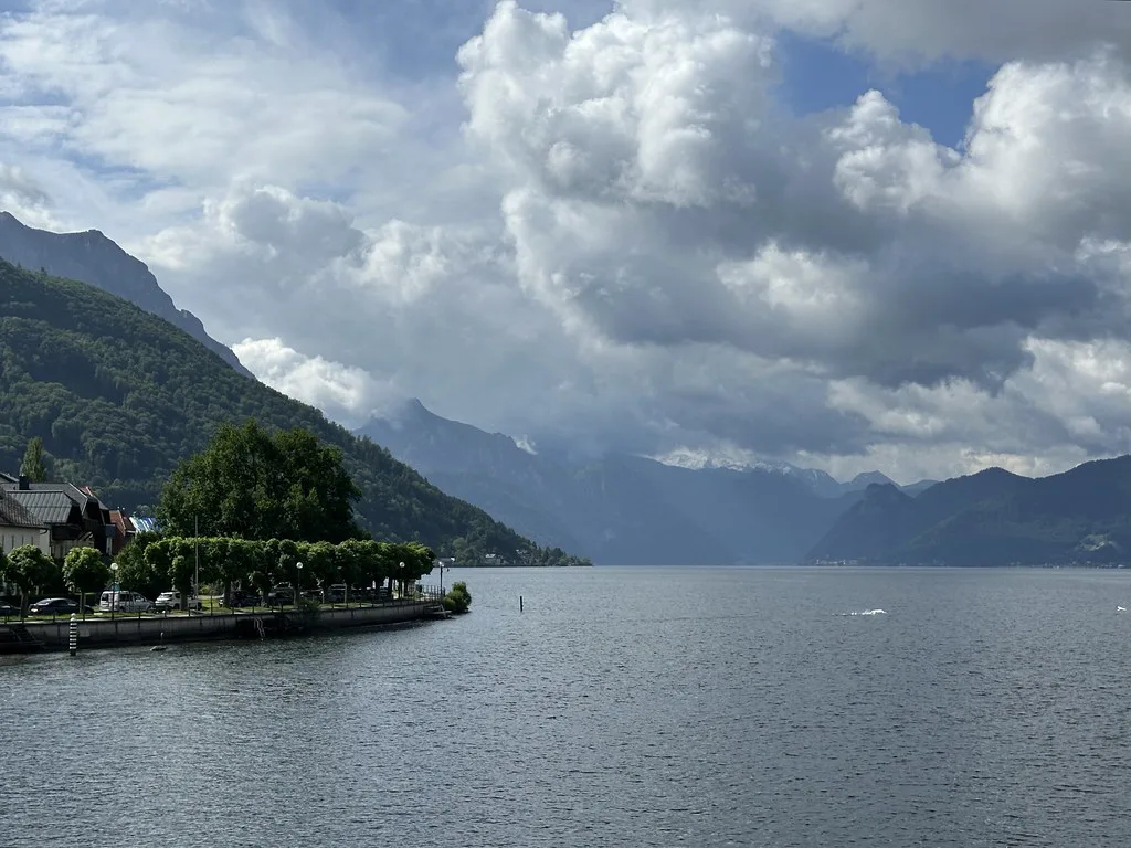 View of Gmunden, Austria