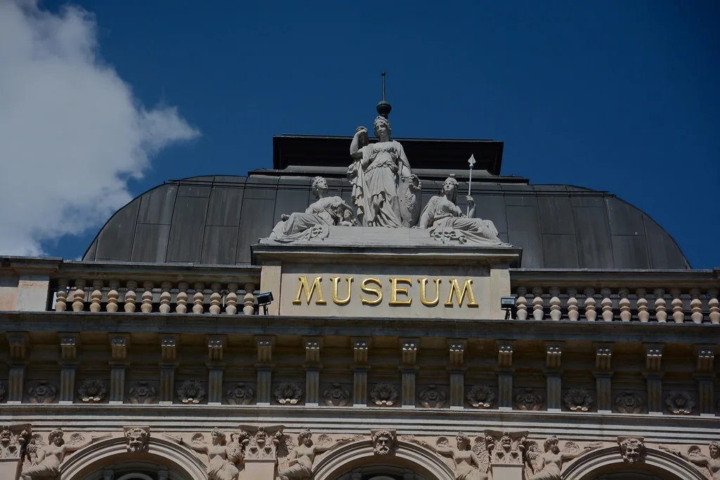 Venue view: Tiroler Landesmuseum Ferdinandeum in Innsbruck, Austria.