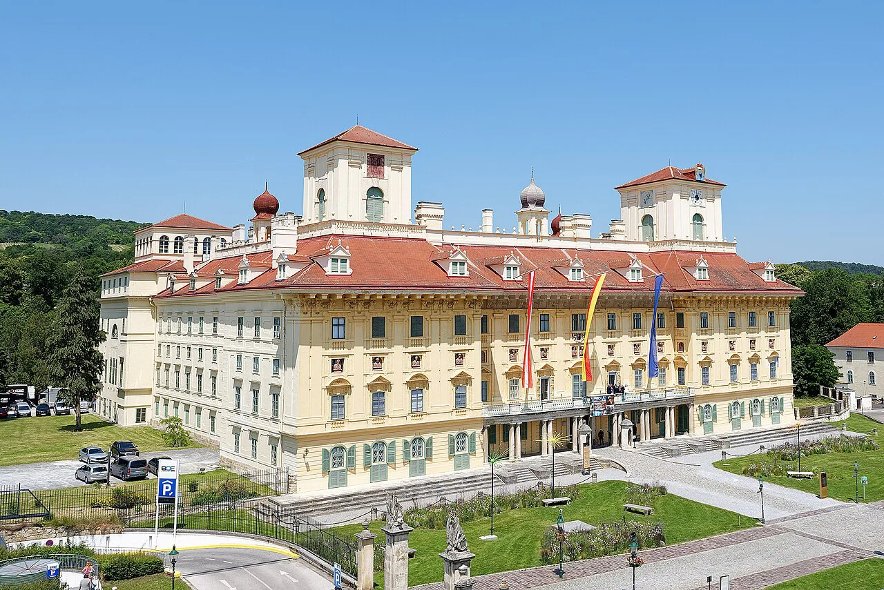 Esterházy Palace in Eisenstadt, seat of the family that also owns Forchtenstein Castle.
