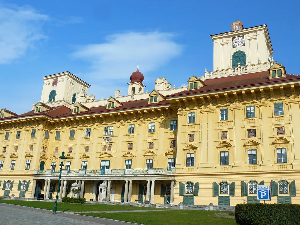 Esterházy Palace in Eisenstadt, seat of the family that also owns Forchtenstein Castle.