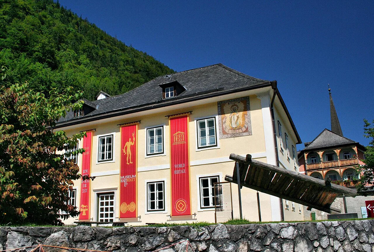 The Museum Hallstatt in the former parsonage.