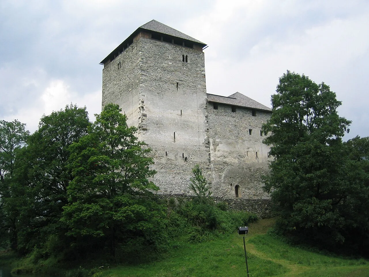 Kaprun Castle in Kaprun, Salzburg.