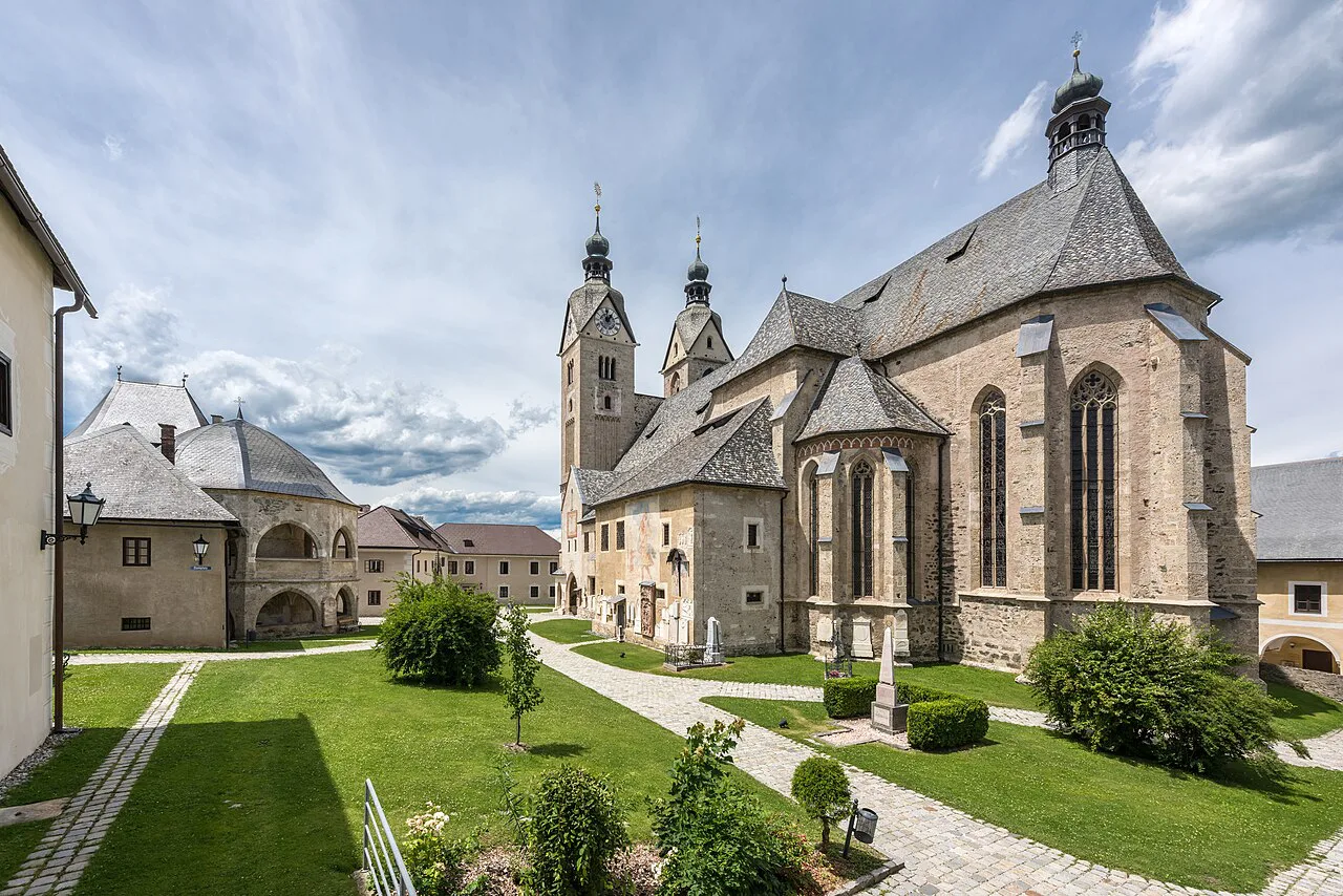 The charnel house and pilgrimage church in Maria Saal.