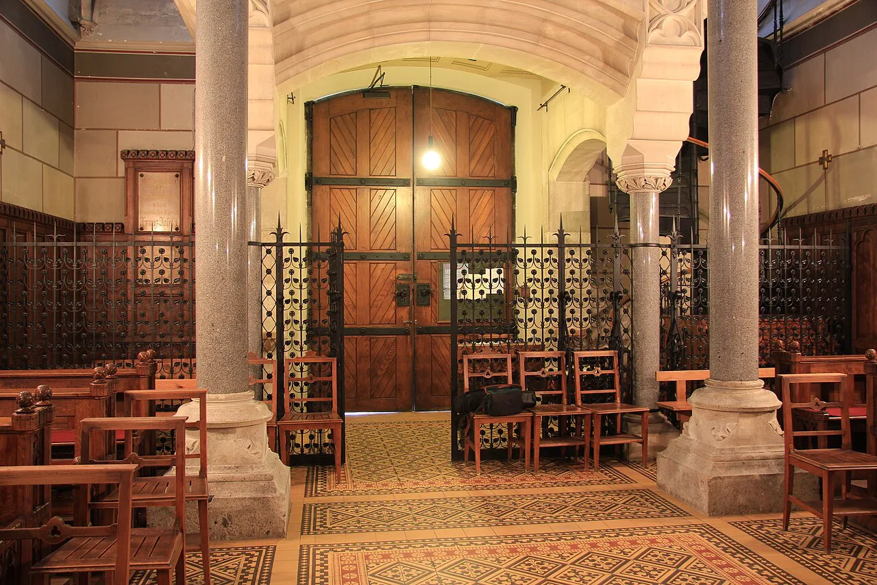 An interior of the Carmelite convent at Mayerling.