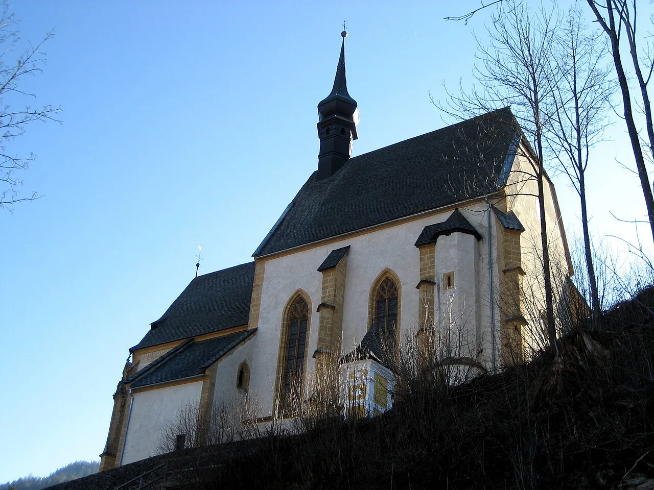 The Leonhardikirche in Murau.