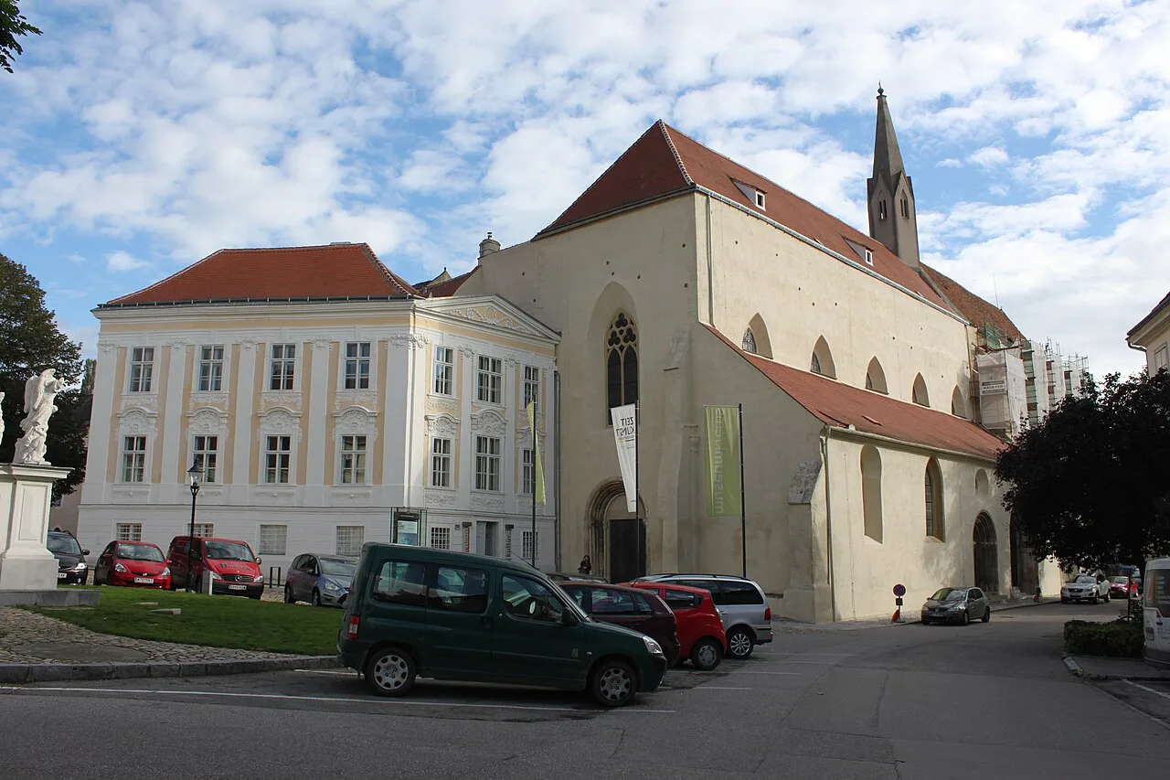The former Dominican church and monastery buildings in Krems.