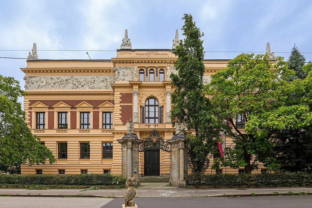 The Francisco-Carolinum museum building in Linz.