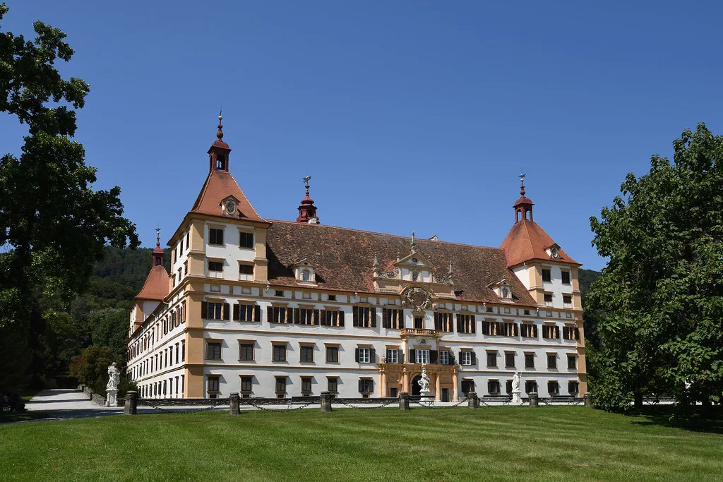 Venue view: Schloss Eggenberg (17th century), Graz, Styria, Austria.