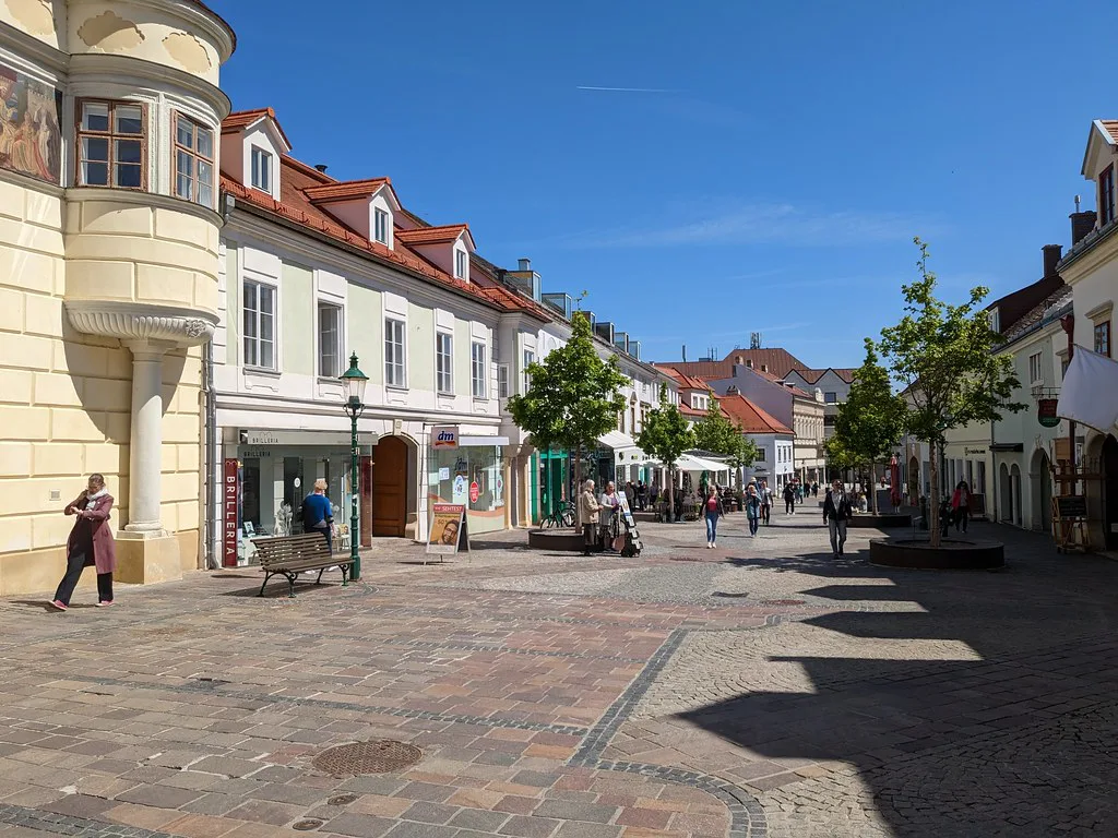 View of Eisenstadt, Austria